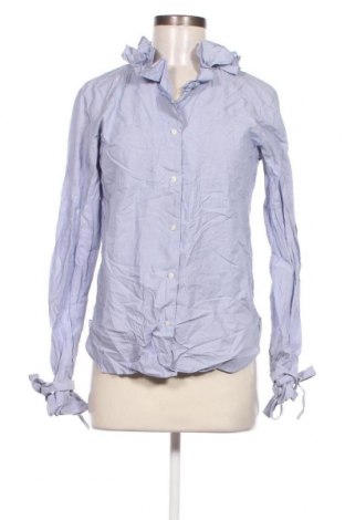 Γυναικείο πουκάμισο Uniqlo, Μέγεθος S, Χρώμα Μπλέ, Τιμή 21,03 €