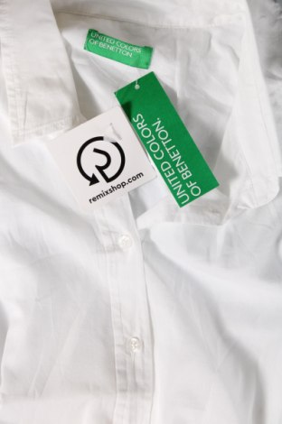 Γυναικείο πουκάμισο United Colors Of Benetton, Μέγεθος L, Χρώμα Λευκό, Τιμή 13,89 €