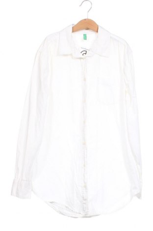 Γυναικείο πουκάμισο United Colors Of Benetton, Μέγεθος XS, Χρώμα Λευκό, Τιμή 10,54 €