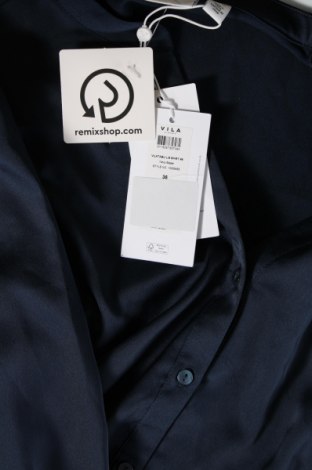 Γυναικείο πουκάμισο VILA, Μέγεθος S, Χρώμα Μπλέ, Τιμή 7,35 €