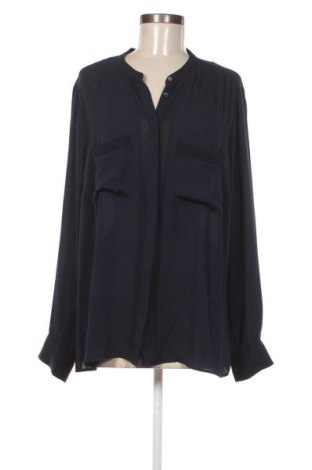 Γυναικείο πουκάμισο Violeta by Mango, Μέγεθος XL, Χρώμα Μπλέ, Τιμή 14,00 €