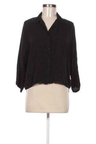 Γυναικείο πουκάμισο Weekday, Μέγεθος M, Χρώμα Μαύρο, Τιμή 9,82 €