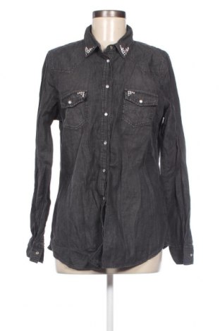 Γυναικείο πουκάμισο Yessica, Μέγεθος L, Χρώμα Γκρί, Τιμή 9,28 €