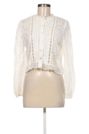 Γυναικείο πουκάμισο Zara, Μέγεθος M, Χρώμα Λευκό, Τιμή 16,70 €