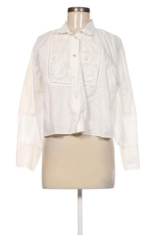 Γυναικείο πουκάμισο Zara, Μέγεθος S, Χρώμα Λευκό, Τιμή 8,28 €