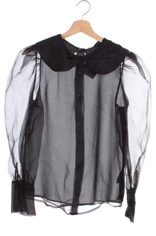 Дамска риза Zara, Размер XS, Цвят Черен, Цена 16,20 лв.