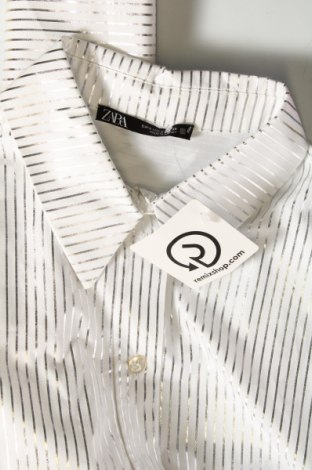 Γυναικείο πουκάμισο Zara, Μέγεθος S, Χρώμα Λευκό, Τιμή 14,00 €