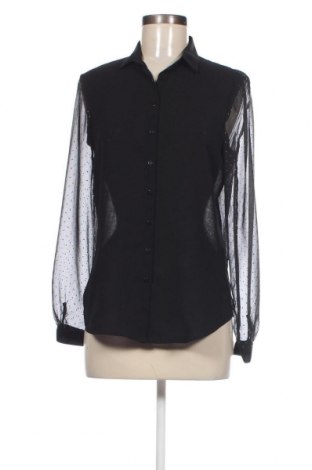 Дамска риза Zara, Размер M, Цвят Черен, Цена 13,96 лв.