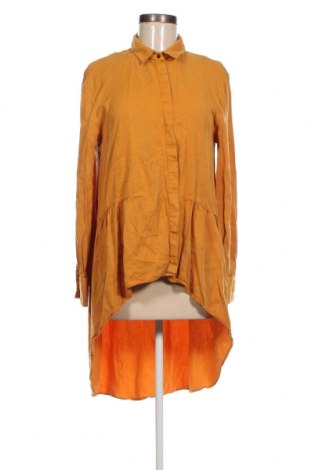 Дамска риза Zara Trafaluc, Размер S, Цвят Жълт, Цена 13,80 лв.
