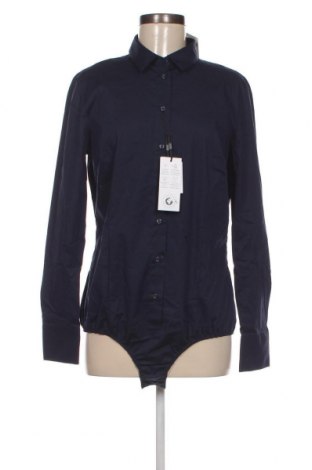 Γυναικείο πουκάμισο-κορμάκι Seidensticker, Μέγεθος L, Χρώμα Μπλέ, Τιμή 21,83 €