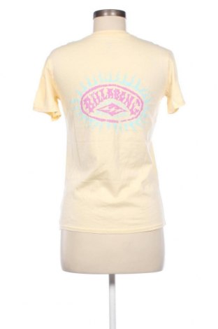 Γυναικείο t-shirt Billabong, Μέγεθος S, Χρώμα Κίτρινο, Τιμή 11,14 €