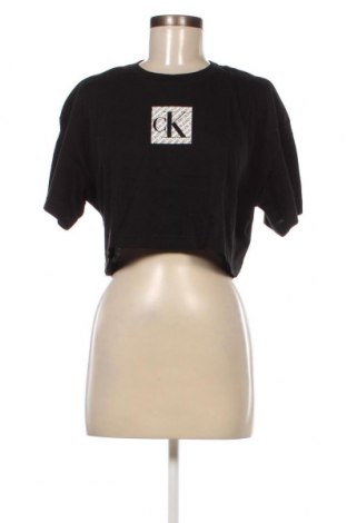 Tricou de femei Calvin Klein Jeans, Mărime L, Culoare Negru, Preț 203,95 Lei