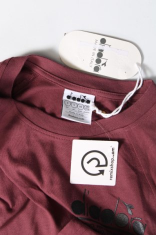 Γυναικείο t-shirt Diadora, Μέγεθος S, Χρώμα Κόκκινο, Τιμή 10,55 €