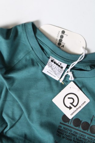 Γυναικείο t-shirt Diadora, Μέγεθος S, Χρώμα Μπλέ, Τιμή 12,78 €