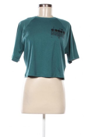 Damen T-Shirt Diadora, Größe S, Farbe Blau, Preis 19,18 €