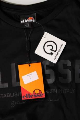Γυναικείο t-shirt Ellesse, Μέγεθος M, Χρώμα Μαύρο, Τιμή 18,56 €
