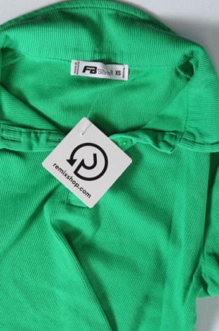 Γυναικείο t-shirt Fb Sister, Μέγεθος XS, Χρώμα Πράσινο, Τιμή 6,65 €