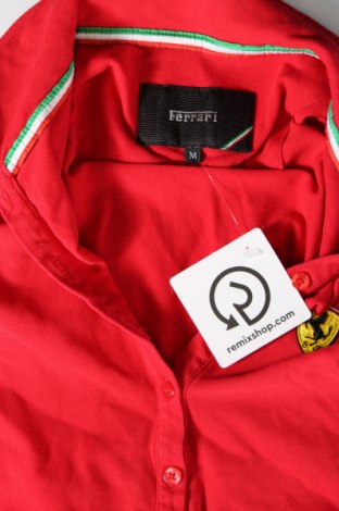 Γυναικείο t-shirt Ferrari, Μέγεθος M, Χρώμα Κόκκινο, Τιμή 35,56 €