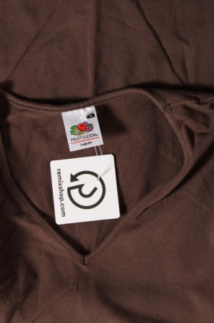 Дамска тениска Fruit Of The Loom, Размер M, Цвят Кафяв, Цена 13,69 лв.