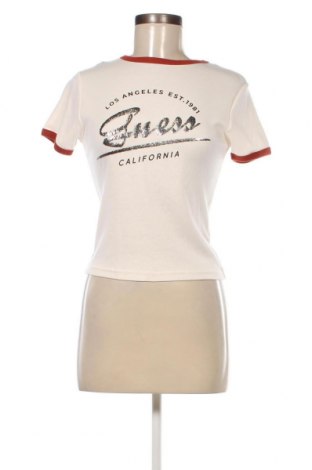 Tricou de femei Guess, Mărime S, Culoare Ecru, Preț 142,10 Lei
