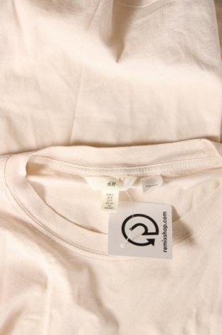 Tricou de femei H&M, Mărime S, Culoare Ecru, Preț 33,16 Lei