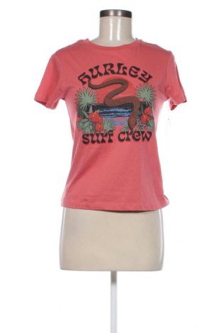 Damski T-shirt Hurley, Rozmiar S, Kolor Różowy, Cena 74,37 zł