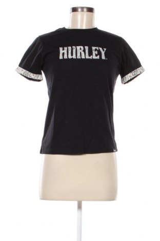 Γυναικείο t-shirt Hurley, Μέγεθος S, Χρώμα Μαύρο, Τιμή 19,18 €