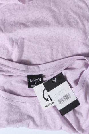 Γυναικείο t-shirt Hurley, Μέγεθος S, Χρώμα Βιολετί, Τιμή 12,78 €