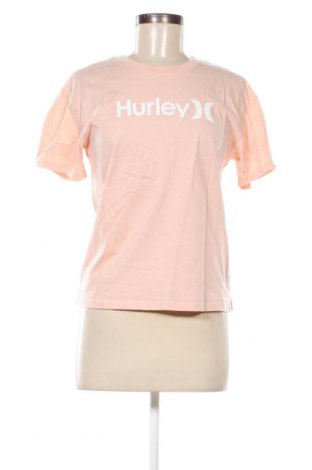 Γυναικείο t-shirt Hurley, Μέγεθος S, Χρώμα Πορτοκαλί, Τιμή 19,18 €