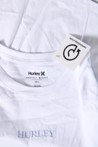 Γυναικείο t-shirt Hurley, Μέγεθος S, Χρώμα Λευκό, Τιμή 12,78 €