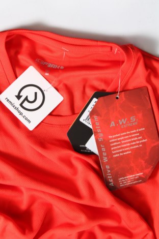Γυναικείο t-shirt Icepeak, Μέγεθος M, Χρώμα Κόκκινο, Τιμή 31,96 €