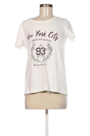 Γυναικείο t-shirt Janina, Μέγεθος M, Χρώμα Λευκό, Τιμή 6,50 €
