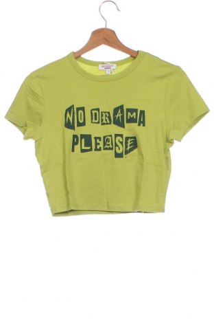 Дамска тениска Jennyfer, Размер M, Цвят Зелен, Цена 20,37 лв.