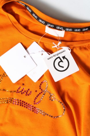 Γυναικείο t-shirt Liu Jo, Μέγεθος S, Χρώμα Πορτοκαλί, Τιμή 60,31 €