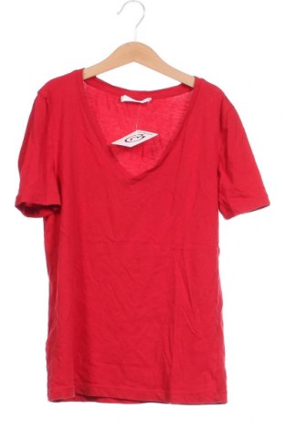 Γυναικείο t-shirt Mango, Μέγεθος XS, Χρώμα Κόκκινο, Τιμή 4,42 €