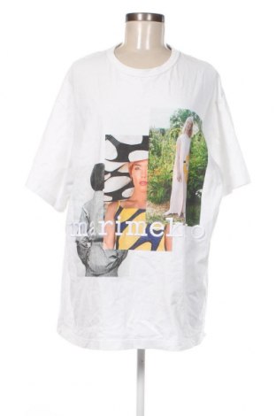 Дамска тениска Marimekko, Размер XL, Цвят Бял, Цена 91,20 лв.