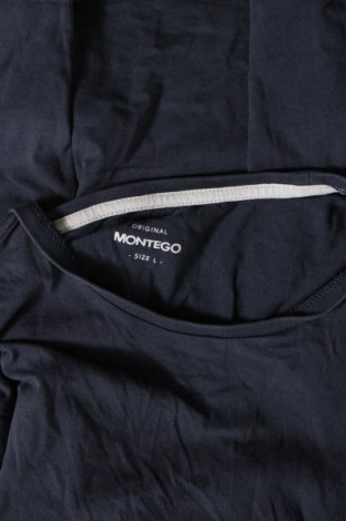 Damen T-Shirt Montego, Größe L, Farbe Blau, Preis € 7,00