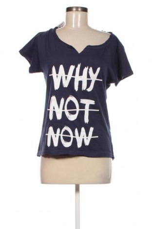 Γυναικείο t-shirt Mshll Girl, Μέγεθος M, Χρώμα Μπλέ, Τιμή 4,20 €
