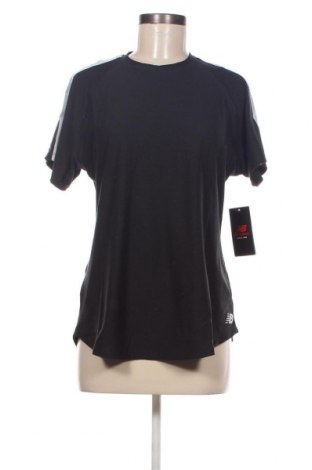 Дамска тениска New Balance, Размер L, Цвят Черен, Цена 52,70 лв.