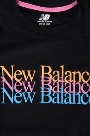 Γυναικείο t-shirt New Balance, Μέγεθος XS, Χρώμα Μαύρο, Τιμή 15,77 €