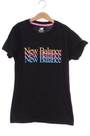 Γυναικείο t-shirt New Balance, Μέγεθος XS, Χρώμα Μαύρο, Τιμή 18,26 €