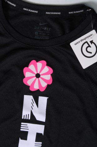 Γυναικείο t-shirt Nike, Μέγεθος XS, Χρώμα Μαύρο, Τιμή 18,07 €