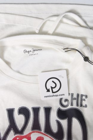 Damen T-Shirt Pepe Jeans, Größe S, Farbe Weiß, Preis € 31,96