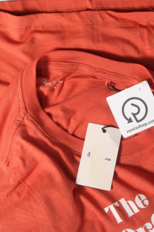 Дамска тениска Pepe Jeans, Размер S, Цвят Оранжев, Цена 24,80 лв.