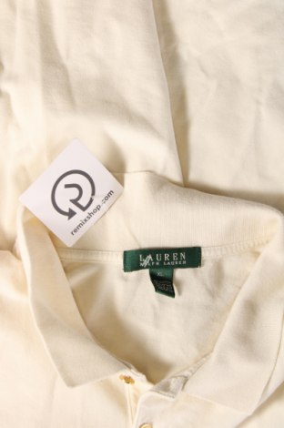 Damski T-shirt Ralph Lauren, Rozmiar XL, Kolor ecru, Cena 149,43 zł