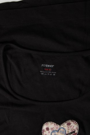 Γυναικείο t-shirt Rosner, Μέγεθος M, Χρώμα Μαύρο, Τιμή 14,00 €