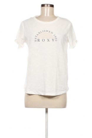 Γυναικείο t-shirt Roxy, Μέγεθος M, Χρώμα Λευκό, Τιμή 11,14 €