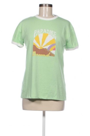Γυναικείο t-shirt Roxy, Μέγεθος S, Χρώμα Πράσινο, Τιμή 11,14 €