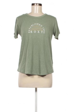 Дамска тениска Roxy, Размер M, Цвят Зелен, Цена 21,60 лв.