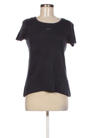 Γυναικείο t-shirt S.Oliver, Μέγεθος L, Χρώμα Μπλέ, Τιμή 4,91 €